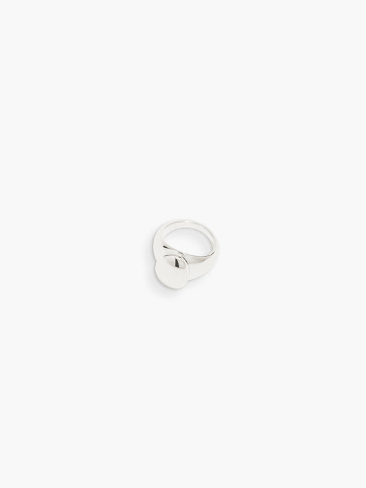 Dualism Oval Signet Ring