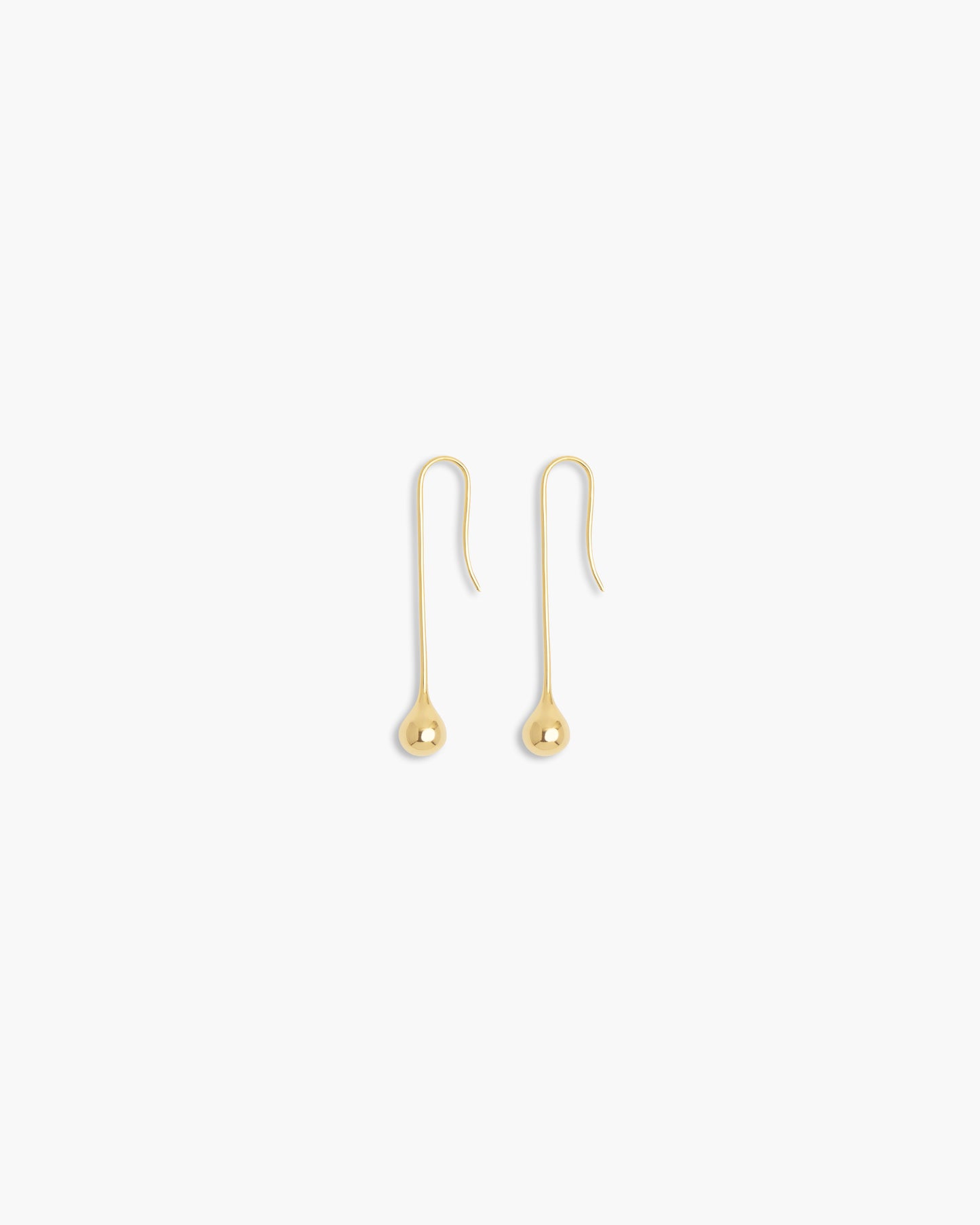Datura Long Drop Earrings
