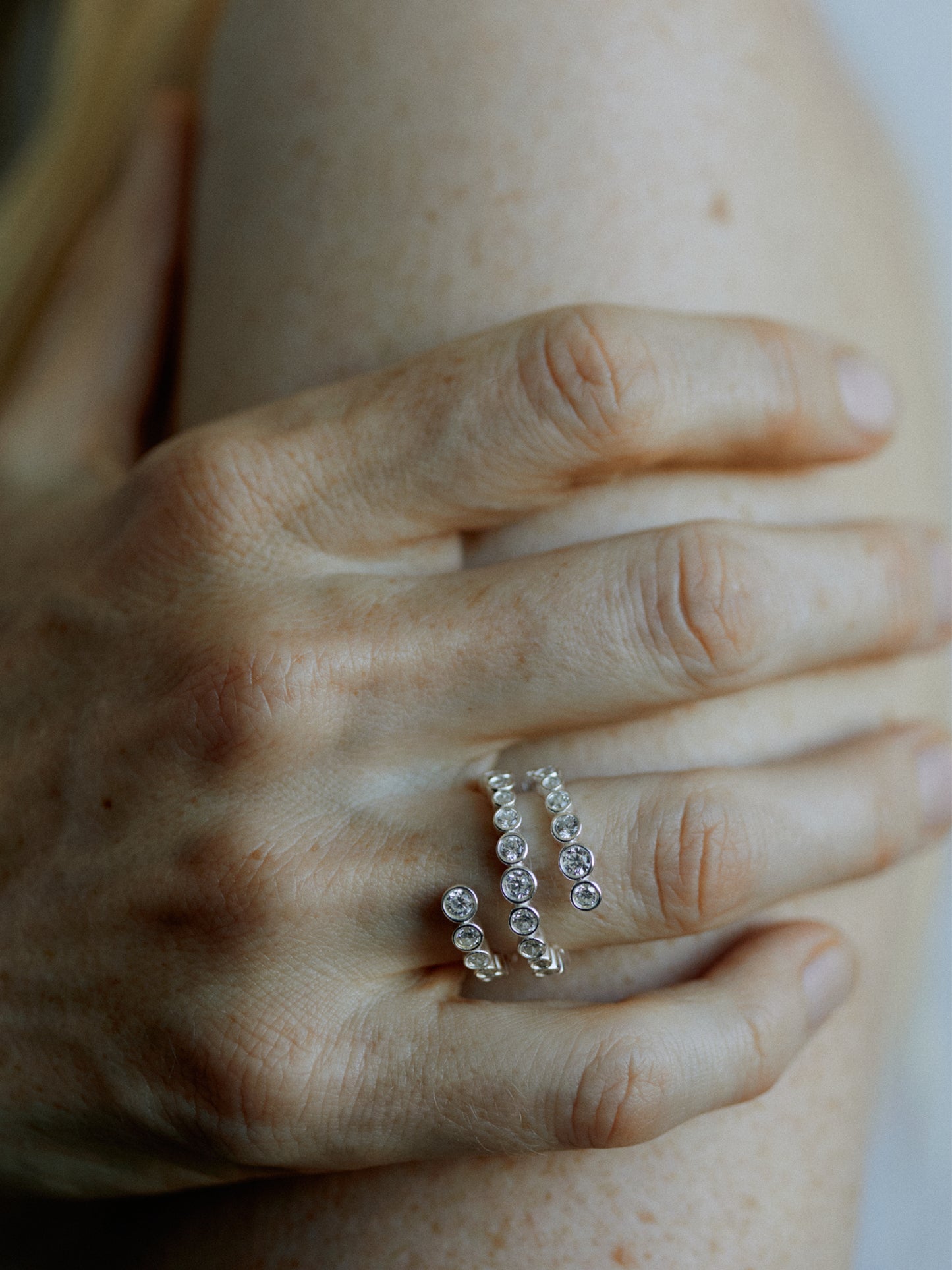 Odette Spiral Ring – Ragbagstudio Odette Spiral Ring – Ragbagstudio