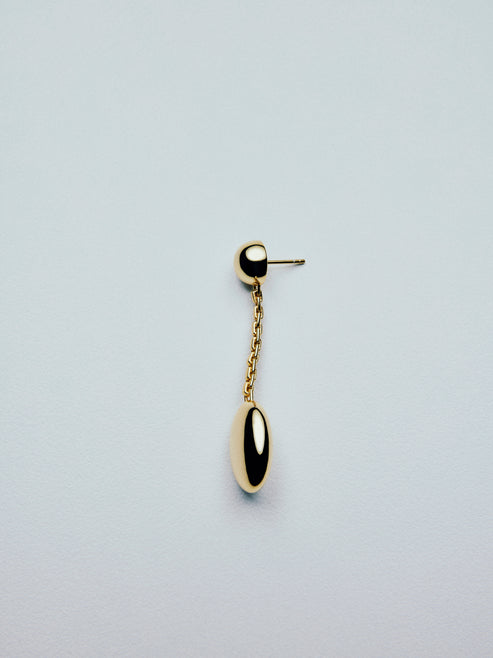 Ragbag Reflection Mini Earrings in Gold main image 0